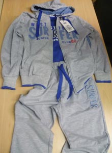 欧盟对中国产童装套装发出消费者警告